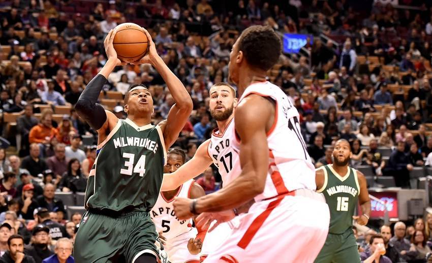 NBA: Milwaukee Bucks at Toronto Raptors