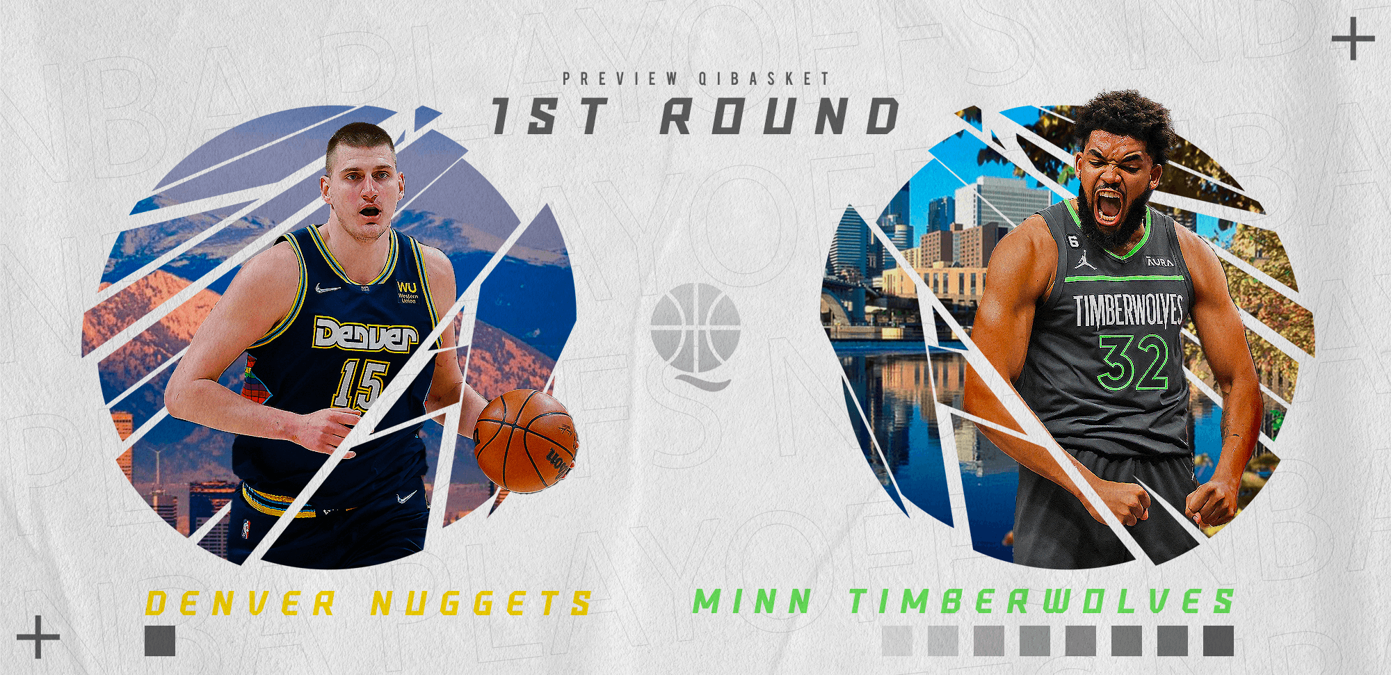Preview Playoffs 2023 Denver Nuggets (1) vs Minnesota Timberwolves (8
