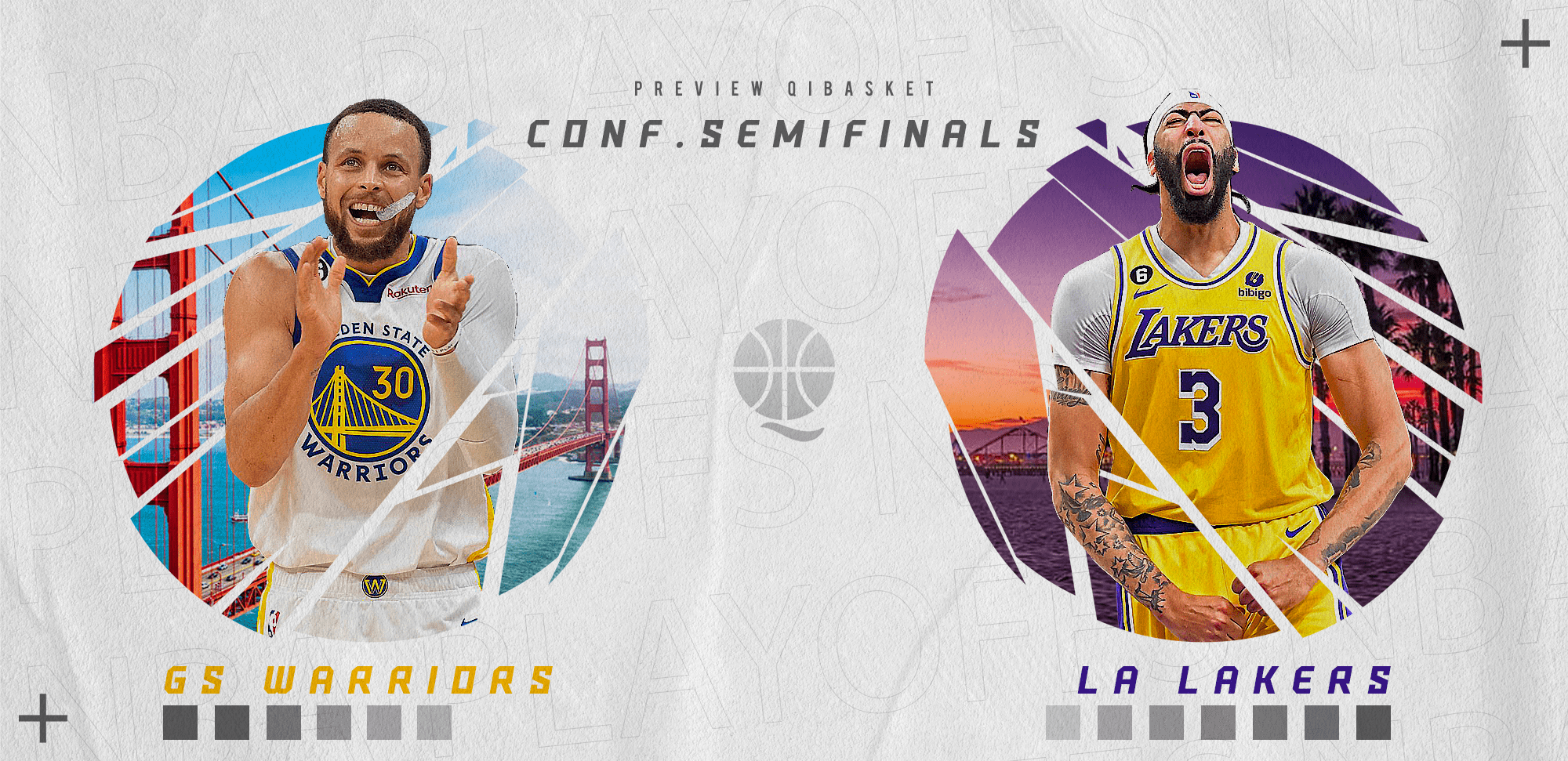 Preview Playoffs 2023 Golden State Warriors (6) vs Los Angeles Lakers