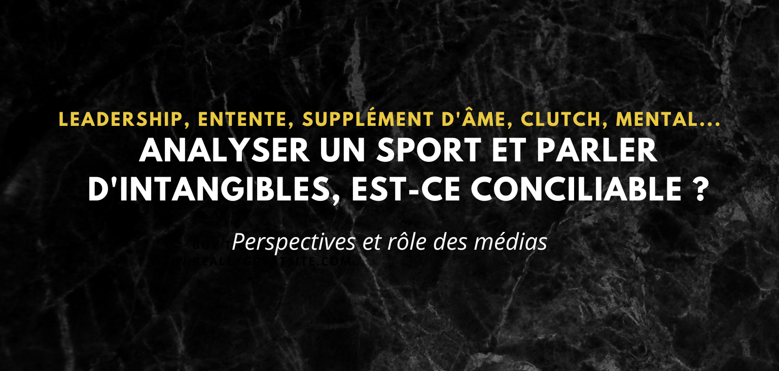 analyse sportive et intangibles