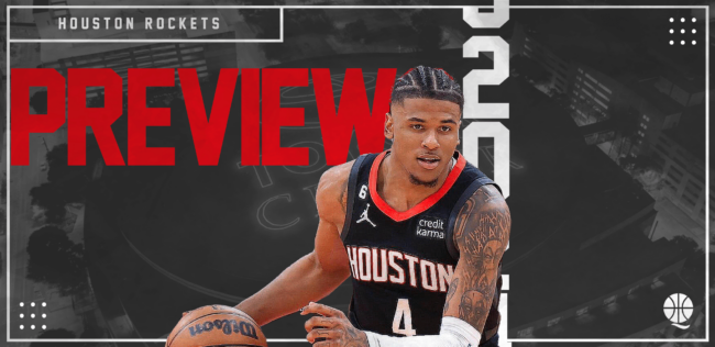 Preview Houston Rockets Preview Rockets 2023-2024