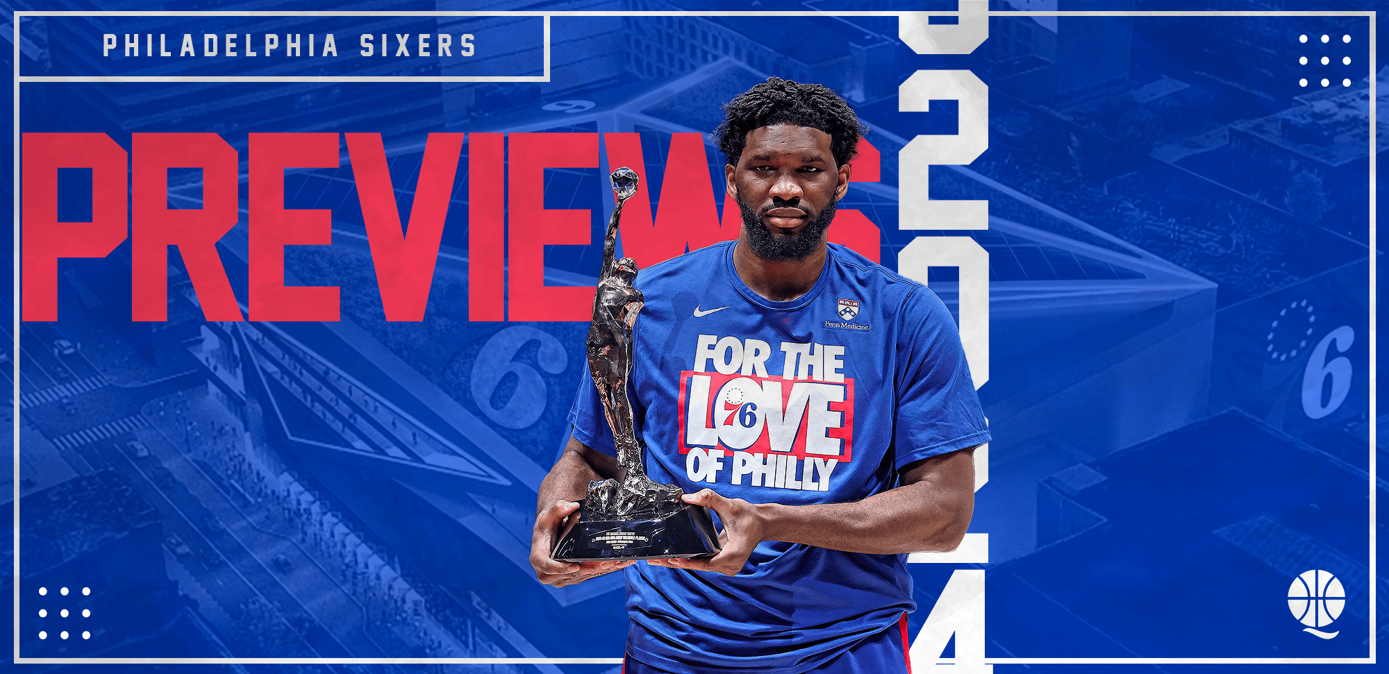 Preview NBA 20232024 Philadelphia Sixers QiBasket